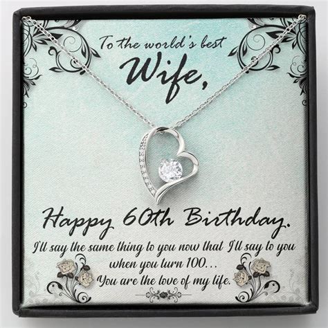 gift ideas for my wife's 60th birthday